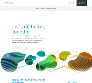 UX Design IQVIA - Desktop Design IQVIA