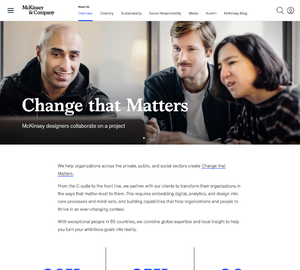 UX Design McKinsey - Desktop Design McKinsey