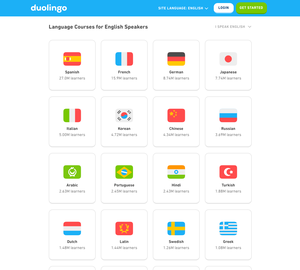 UX Design Duolingo - Desktop Design Duolingo