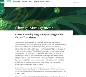 UX Design Boston Consulting Group (BCG) - Desktop Design Boston Consulting Group (BCG)