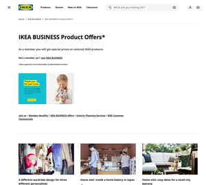 UX Design IKEA - Desktop Design IKEA