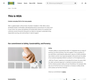 UX Design IKEA - Desktop Design IKEA