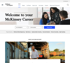 UX Design McKinsey - Desktop Design McKinsey