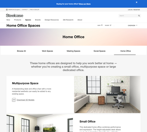 UX Design Steelcase - Desktop Design Steelcase