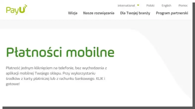Mobile Zahlungen im E-Commerce - PayU