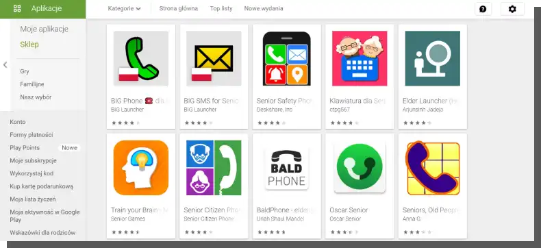 Google Play - Gestaltung von Apps für Senioren