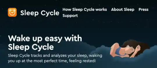 Mobile Wellness-Anwendung - Sleep Cycle 