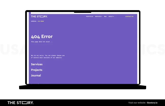 Fehler 404 - UX-Design