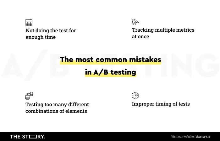 Häufige Fehler beim A/B-Testing