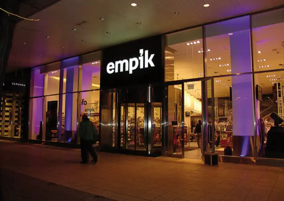 Ein Foto des Empik-Geschäfts