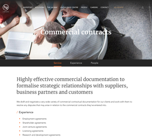 UX Design Product Specification - Desktop Design 