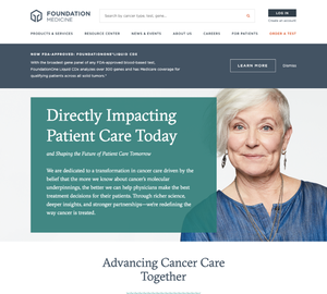 UX Design Foundation Medicine - Desktop Design Foundation Medicine