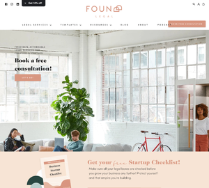 UX Design Foundlegal - Desktop Design Foundlegal