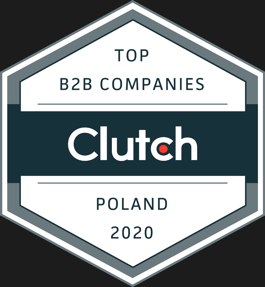 Clutch 2020 Award for Top B2B Companies
