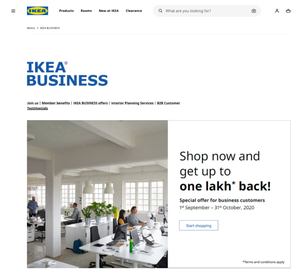UX Design IKEA - Desktop Design IKEA