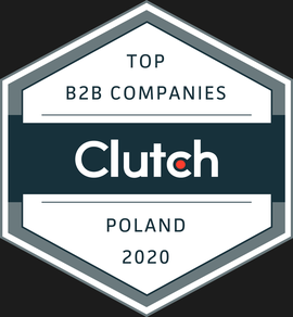 Nagroda Clutch 2020 dla Top B2B Companies