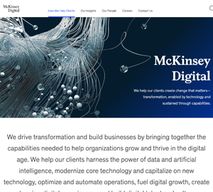 UX Design McKinsey - Desktop Design McKinsey