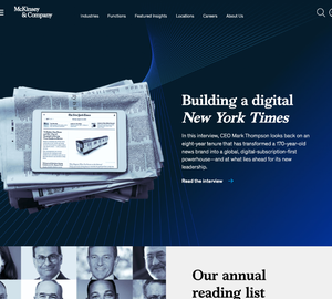 UX Design McKinsey - Desktop Design McKinsey