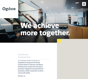 UX Design Ogilvielaw - Desktop Design Ogilvielaw