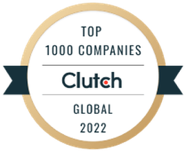 Clutch Top 1000 Global Companies 2022