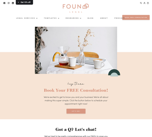 UX Design Foundlegal - Desktop Design Foundlegal